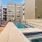 Pool with Poolside Seating and Spa